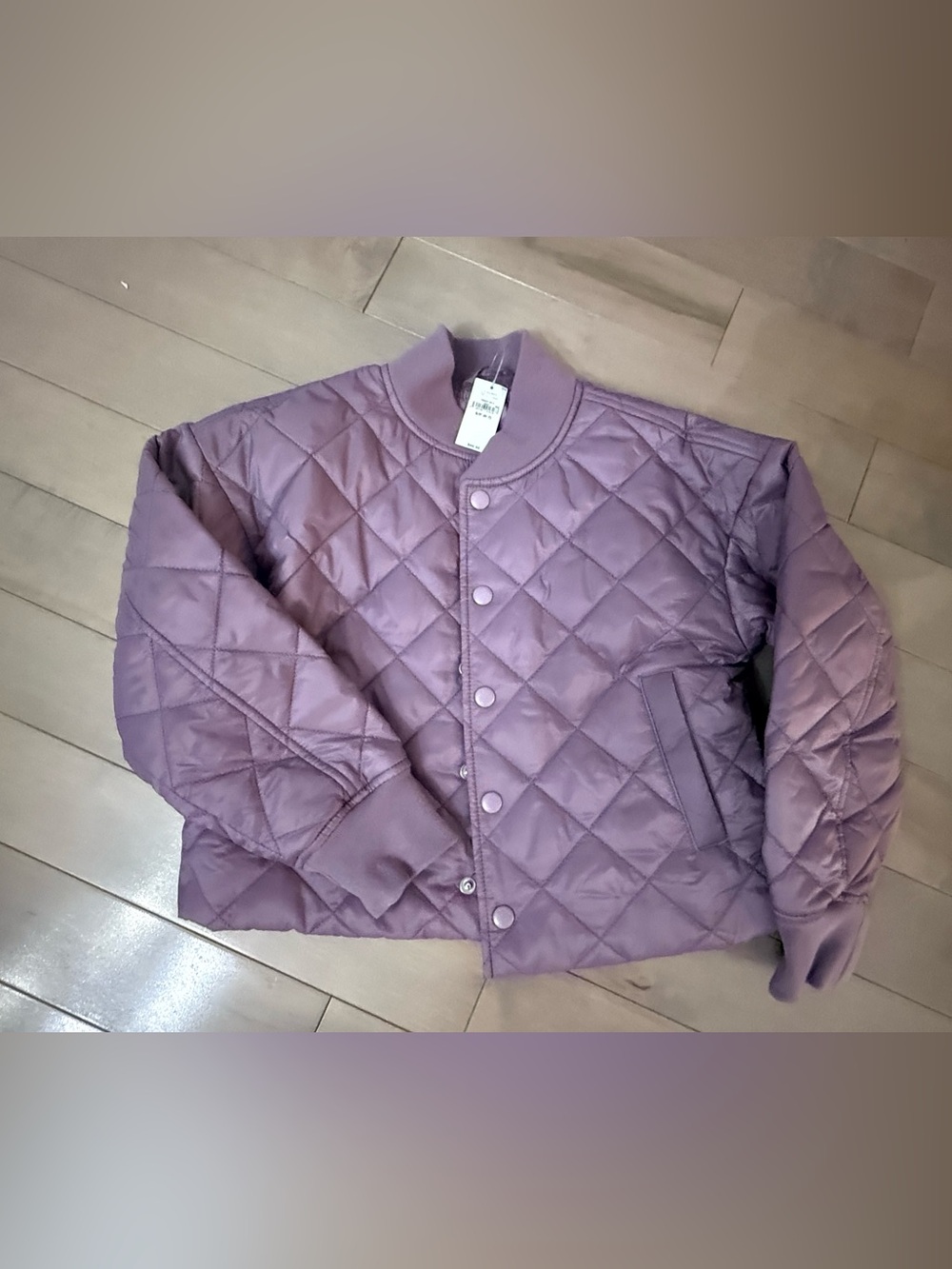 Gap Girls Quilted Bomber Jacket – Size Small – New With Tags